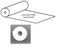 Graphic Controls Medical Chart Recording Papers - Spacelabs Cardiology Recording Paper Roll, 50 mm x 30 mm, 90' L - 7G30015682