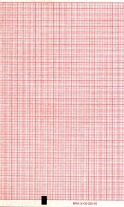 Graphic Controls Medical Chart Recording Papers - Mortara ECG Multi-Channel Recording Paper Pad, 246 Sheets / Pad, 214 mm x 226' - 7G32017126