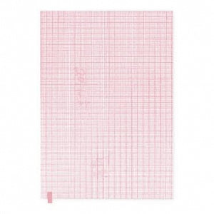 Graphic Controls Medical Chart Recording Papers - Welch Allyn ECG Single-Channel Recording Paper Pad, 200 Sheets / Pad, 8.25" x 183' - 7G32018263