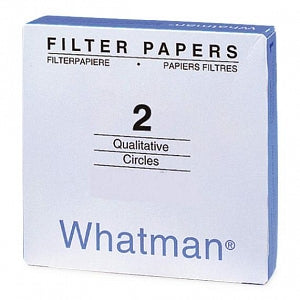 Whatman Grade 2 Filter Papers - Grade 2 Filter Paper, 18.5 cm - 1002-185