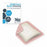 Gemco Gemcore360° PHMB Foam Dressing - PHMB Foam Dressing, Border, 3" x 3" - AM-WC-PHMBFB33