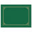 Geographics Certificate Covers - Green 12.5" x 9.75" Certificate / Document Cover - 47399
