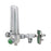 Genstar Technologies Aluminum Dual Oxygen Flowmeters - Aluminum Dual Oxygen Flowmeter, 0-15 LPM, with Power Take Off, Chemetron Adapter - FMD197A-15L-CHP