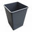 Grainger Square Open Top Utility Trash Cans - CAN, TRASH, SQUARE, TOUGH GUY, 35G - 4PGT5