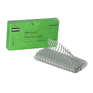 Honeywell Wire Splint - 36"L x 3.75"W Gray Wire Metal Splint - 020380