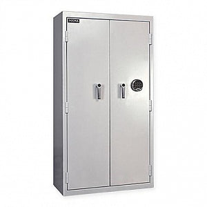 Mesa Safe Company MRX Series Pharmacy Safe - Electronic Medical Storage Cabinet, White, 32" x 16" x 60" - MRX1000E