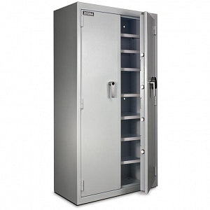 Mesa Safe Company MRX Series Pharmacy Safe - Electronic Medical Storage Cabinet, White, 32" x 16" x 60" - MRX1000E