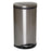 Tough Guy Silver 27.75" Oval Flat Top Decorative Trash Can - Silver 27.75" 13-gal. Oval Flat Top Decorative Trash Can - 6ZCL2