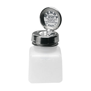 Desco Industries Wide-Mouth Square Dispensing Bottles - 4-oz. Wide-Mouth Square Dispensing Bottle - 35505