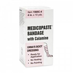 Graham-Field Medicopaste Bandages - Medicopaste Bandage, with Calamine, 4" x 10 yd. - 1565C-4
