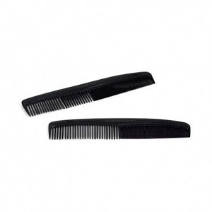 Graham-Field Black Plastic Combs - Black Plastic Pocket Comb, 5" - 1772