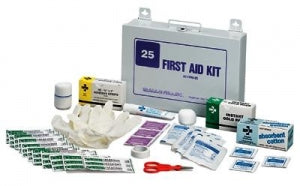Graham-Field Stocked First Aid Kit - 25 Person - KIT, FIRST AID KIT EMERGENCY 25 GRAFCO - 1799-25