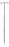 Graham-Field Bed Socket Telescoping IV Pole - POLE, IV, TELESCOPING, BED SOCKET - 2101A