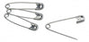 Graham Field Safety Pins - Grafco Safety Pin, #3, Non-Sterile - 3039-3 C
