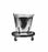 Graham-Field Stainless Steel Kick Bucket - Kick Bucket and Stand Set, 4-Wheel - 3267