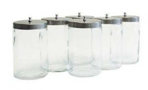 Graham-Field Unlabeled Sundry Jars - Grafco Unlabeled Sundry Jar with Cover, 7" H X 4.25" diameter - 3458