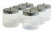 Graham-Field Unlabeled Dressing Jars w/Covers - Unlabeled Dressing Jar, Glass, Flint, 4" x 4" - 3461