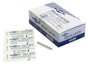 Graham-Field Feather Disposable Blood Lancet - Feather Disposable Sterile Blood Lancet, 1.5 mm W x 3.8 mm L - 3554