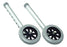 Fixed Wheels (for walkers) by Graham-Field