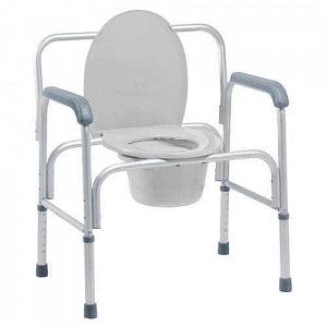 Graham-Field Lumex Bariatric 3-in-1 Aluminum Commode - Lumex Three-in-One Aluminum Commode, Bariatric, Folding - 7109A-2