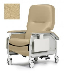 Graham Field Lumex Deluxe Clinical-Care Recliner - Lumex Deluxe Clinical Care Recliner, CA133, Gypsum Skin - FR566G9205
