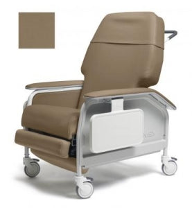 Graham-Field Lumex Extra-Wide Clinical Care Recliners - Lumex Extra-Wide Recliner Chair, Clinical Care, Taupe - FR587W8584