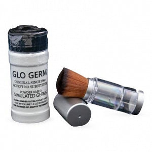 Glo Germ Glo-Brush Applicator - Glo-Brush Applicator with 4-Oz. Powder - GA