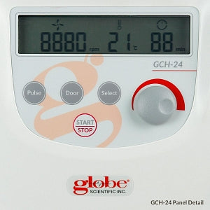 Globe Scientific GCH-24 Hematocrit Centrifuge - CENTRIFUGE, HEMATOCRIT, 24 PLC, READ DISK - GCH-24