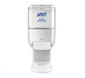 Gojo PURELL ES4 Hand Sanitizer Dispenser - Purell ES4 Push-Style Dispensers for 1, 200 mL HEALTHY SOAP Refills, Graphite - 5034-01