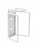Gojo 535 mL Pump Bottle Brackets - Brackets for Pump Bottle, 535 mL - 5700-06