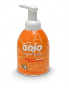 Gojo GOJO Foam Antibacterial Handwash - Luxury Foam Antibacterial Hand Wash, 535 mL Pump Bottle - 5762-04