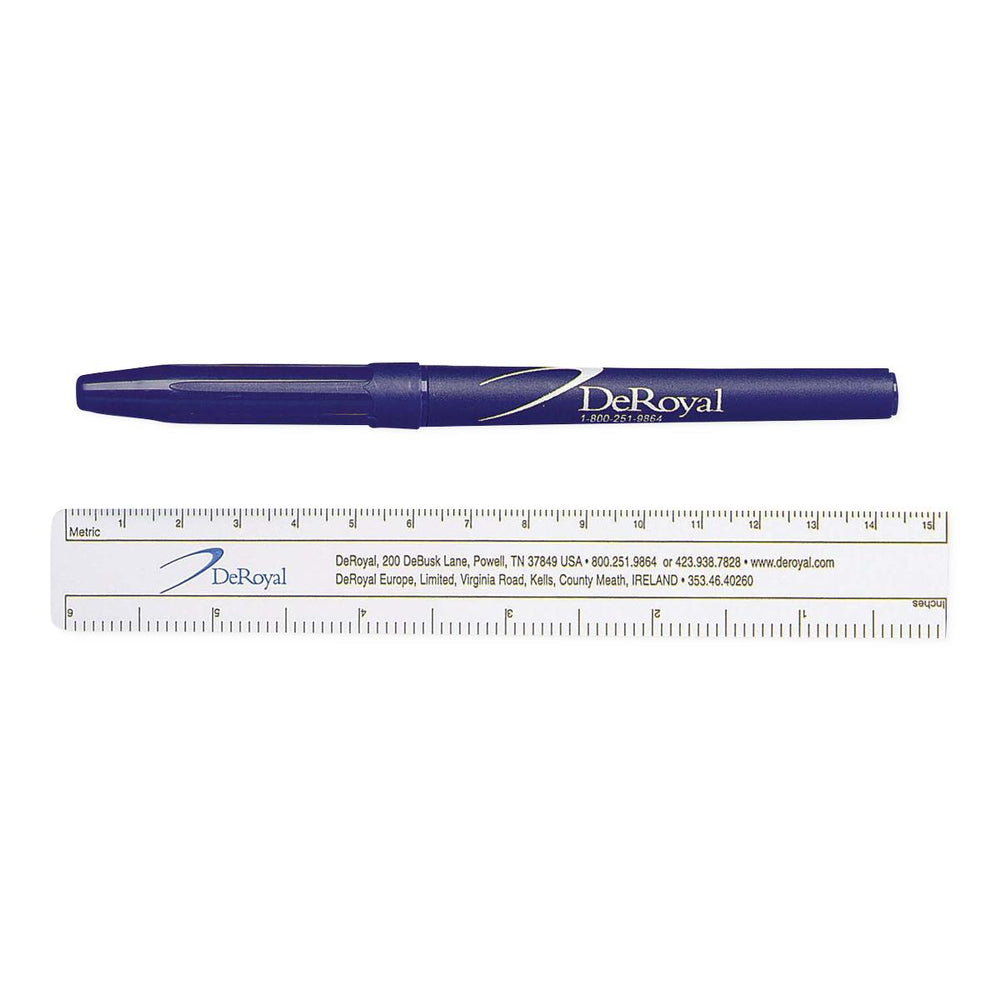 DeRoyal Skin Markers and Rulers - Sterile Ruler, 6" - 32-345