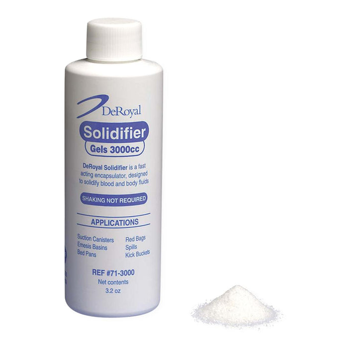 Cardinal Solidifier DeRoyal Solidifiers - Gelling Solidifier, 1, 500 cc, MSPV Only - 71-15 ...