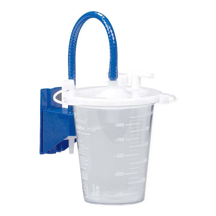 DeRoyal SafeLiner Semirigid Liner System - SafeLiner Semi-Rigid Liner Kit with 3, 000 cc Liner and Elbow - PHESL-3000B