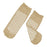 DeRoyal Double-Sided Slippers - Double-Tread Slipper, Size S / M, Tan - M3067-SM