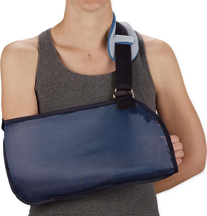 DeRoyal Deep Pocket Arm Slings - Arm Sling, with Leatherette Pad, Size Child - TX9901-41