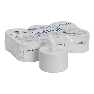 Georgia-Pacific SofPull 2-Ply Mini Bath Tissue - SofPull 2-Ply Mini Bath Tissue, 1, 000 Sheets / Roll - 19510