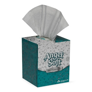 Georgia-Pacific Angel Soft Premium Facial Tissue - Angel Soft Premium Facial Tissue, Cube - 46580