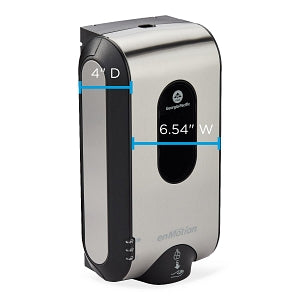 GP enMotion Gen2 Automated Touchless Soap / Sanitizer Dispensers - enMotion Automated Touchless Soap and Sanitizer Dispenser, Stainless Finish - 52060
