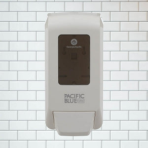 GP PRO Pacific Blue Ultra Wall-Mounted Manual Soap Dispenser - Pacific Blue Ultra Manual Soap Dispenser, White - 53058
