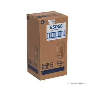 GP PRO Pacific Blue Ultra Wall-Mounted Manual Soap Dispenser - Pacific Blue Ultra Manual Soap Dispenser, White - 53058