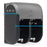 Georgia Pacific Coreless 4-Roll Toilet Paper Dispensers - Compact Quad 4-Roll Vertical Tissue Dispenser, Stainless Steel - 56746A