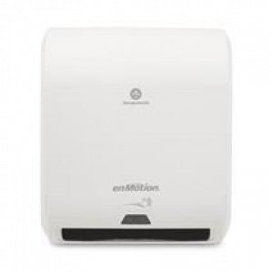 Georgia Pacific LLC enMotion Automated Touchless Paper Towel Dispensers - enMotion 10" Automated Touchless Paper Towel Dispenser, White - 59407A
