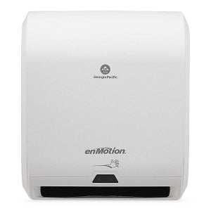 Georgia Pacific LLC enMotion Automated Touchless Paper Towel Dispensers - enMotion 10" Automated Touchless Paper Towel Dispenser, White - 59407A