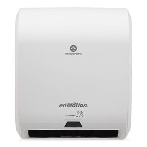 Georgia Pacific LLC enMotion Automated Touchless Paper Towel Dispensers - enMotion 10" Automated Touchless Paper Towel Dispenser, White - 59407A