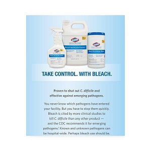 Clorox Bleach Germicidal Wipes - Clorox Germicidal Bleach Wipes, 70 Wipes - CLO35309CT