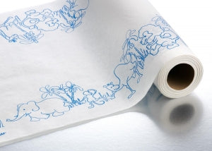 Little Rapids Exam Table Paper - Exam Table Paper, Crepe, Animal, 14" x 125' - 080
