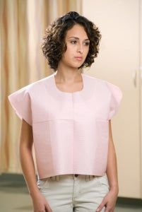 Little Rapids Fabri-Soft Exam Capes - Fabri-Soft Exam Cape, Tissue / Polyethylene / Tissue, 30" x 21", Mauve - 213