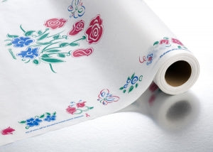 Little Rapids Corp Rose Garden Table Paper - Smooth Table Paper, 221" x 225', Rose Garden print - 46845