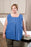 Little Rapids Amplewear Exam Vests - Amplewear Non-Woven Vest, Blue and White, 36" x 30" - 53158